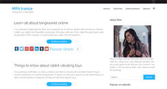 Desktop Screenshot of mpatrance.com